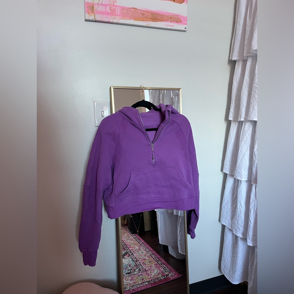 Lululemon Scuba Half-Zip Moonlit Magenta Xs/s